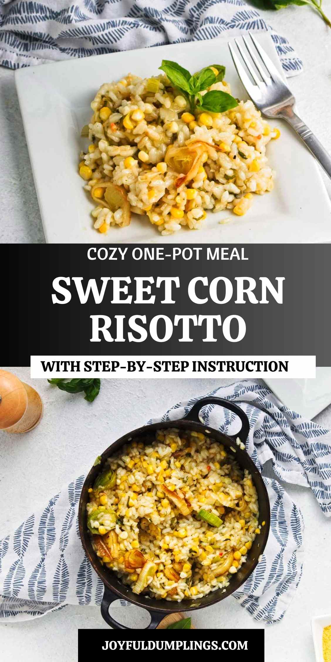 corn risotto instant pot
