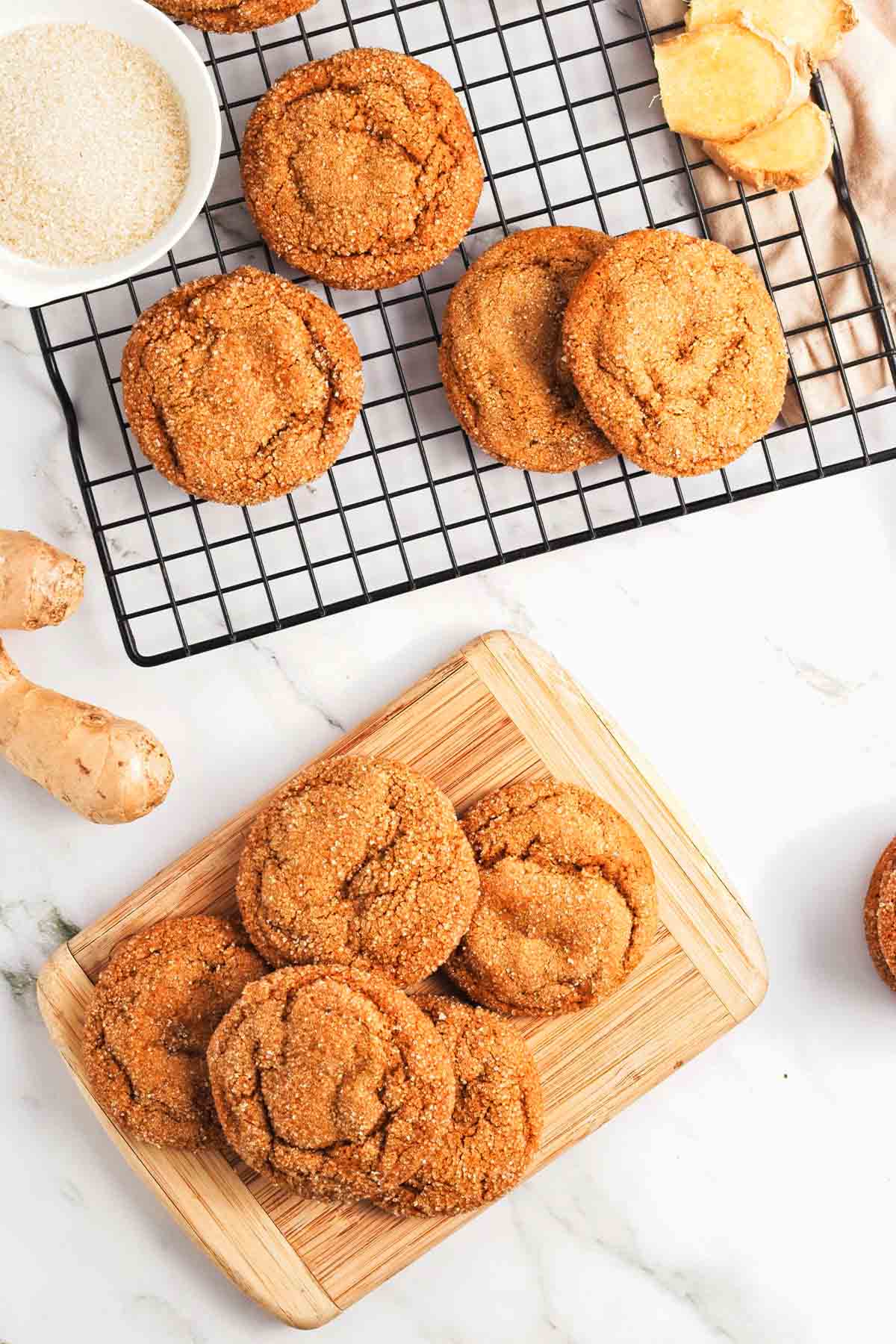 gingersnap cookies vegan