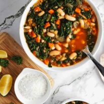 soup with white beans and kale