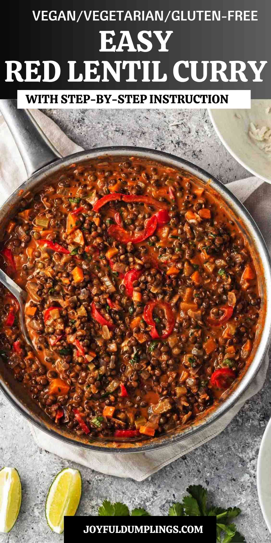 curry and lentils