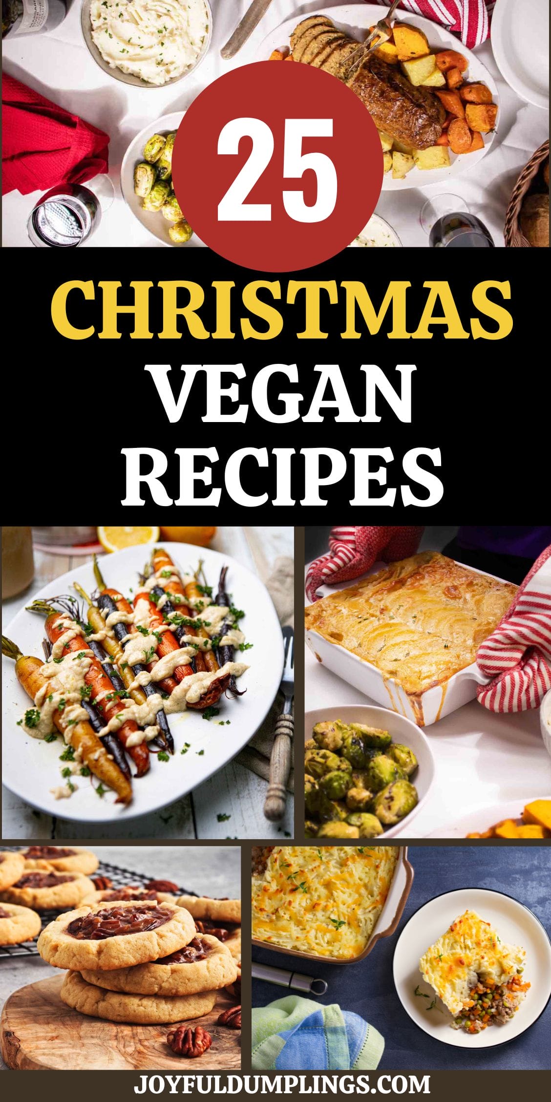 vegan christmas food