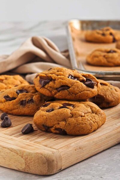 Pumpkin Chocolate Chip Cookies