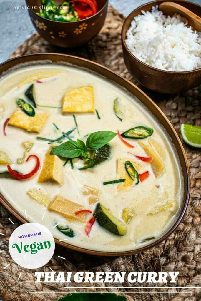 Le meilleur curry vert thaï doux PIN