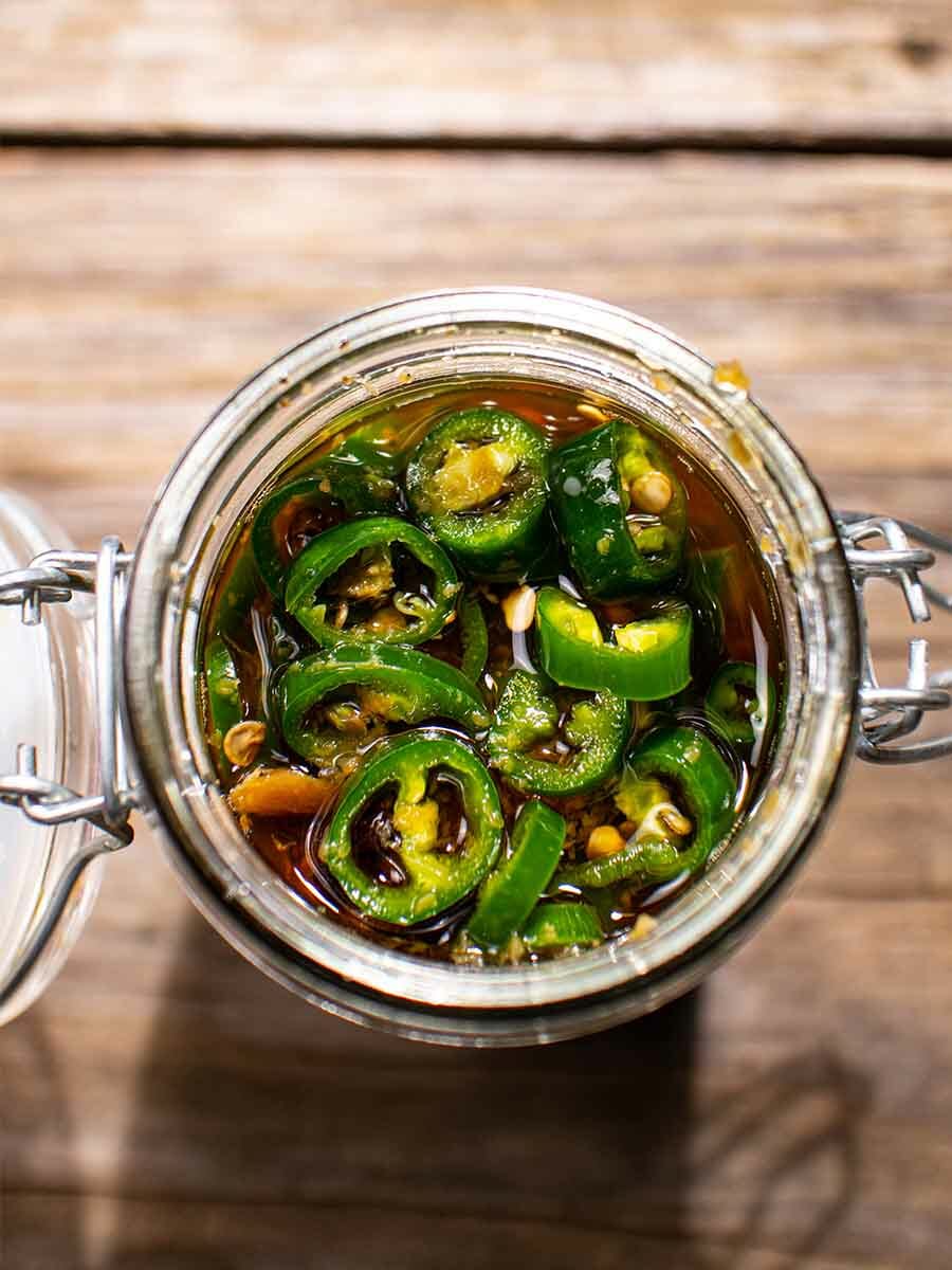 pickled-green-chili